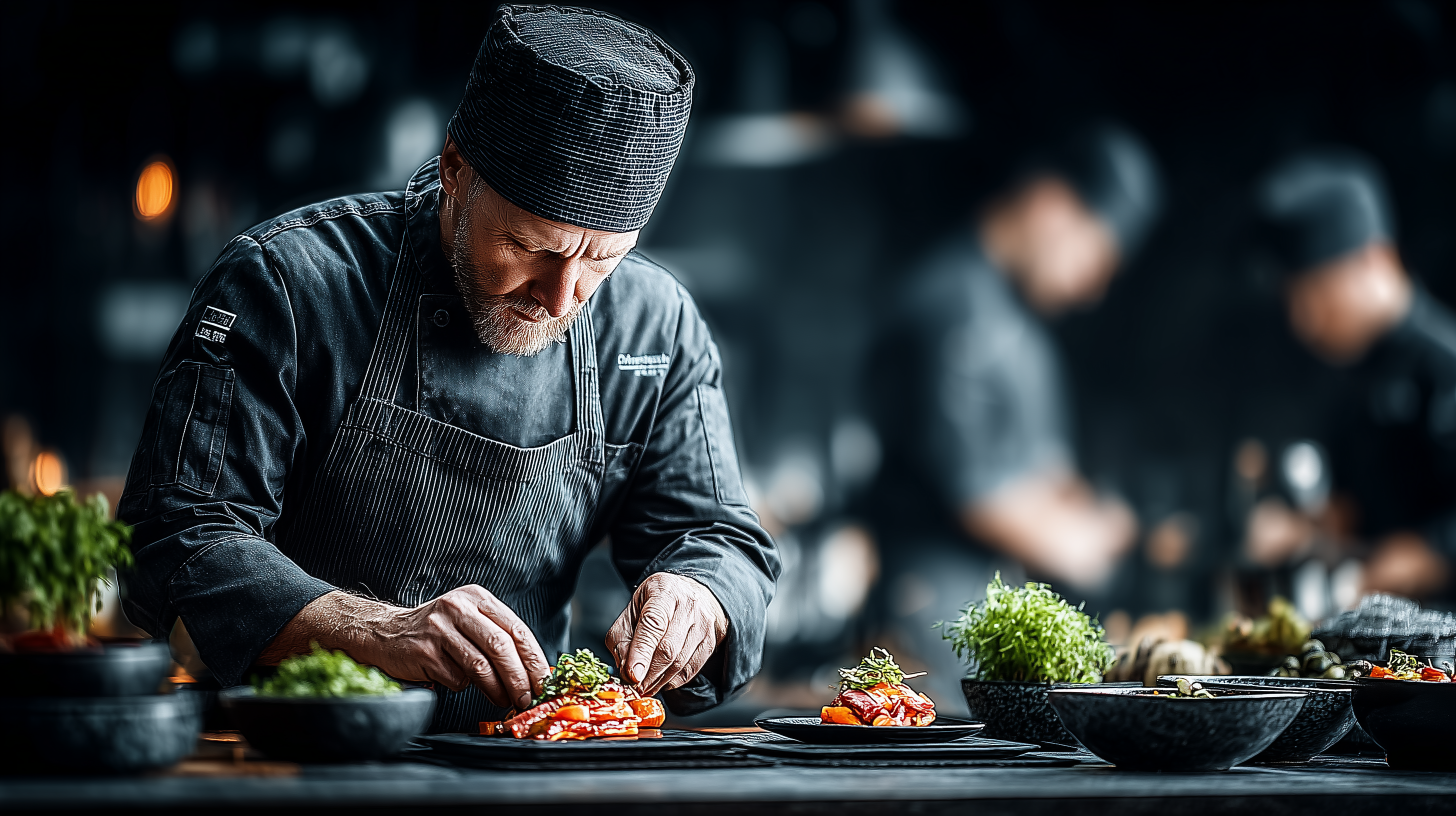 Chef focused on their craft